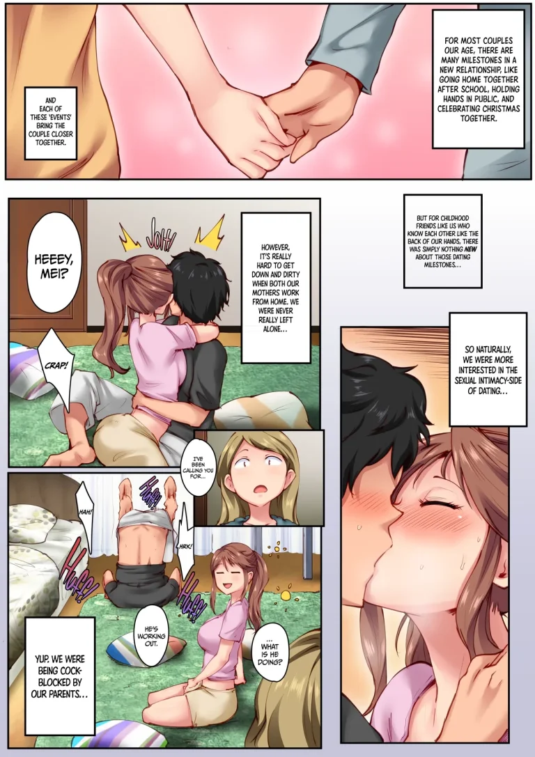 Home Alone Romp with my Childhood Friend | Osananajimi ga Konnani Kimochi ii Nante porn comic picture 4