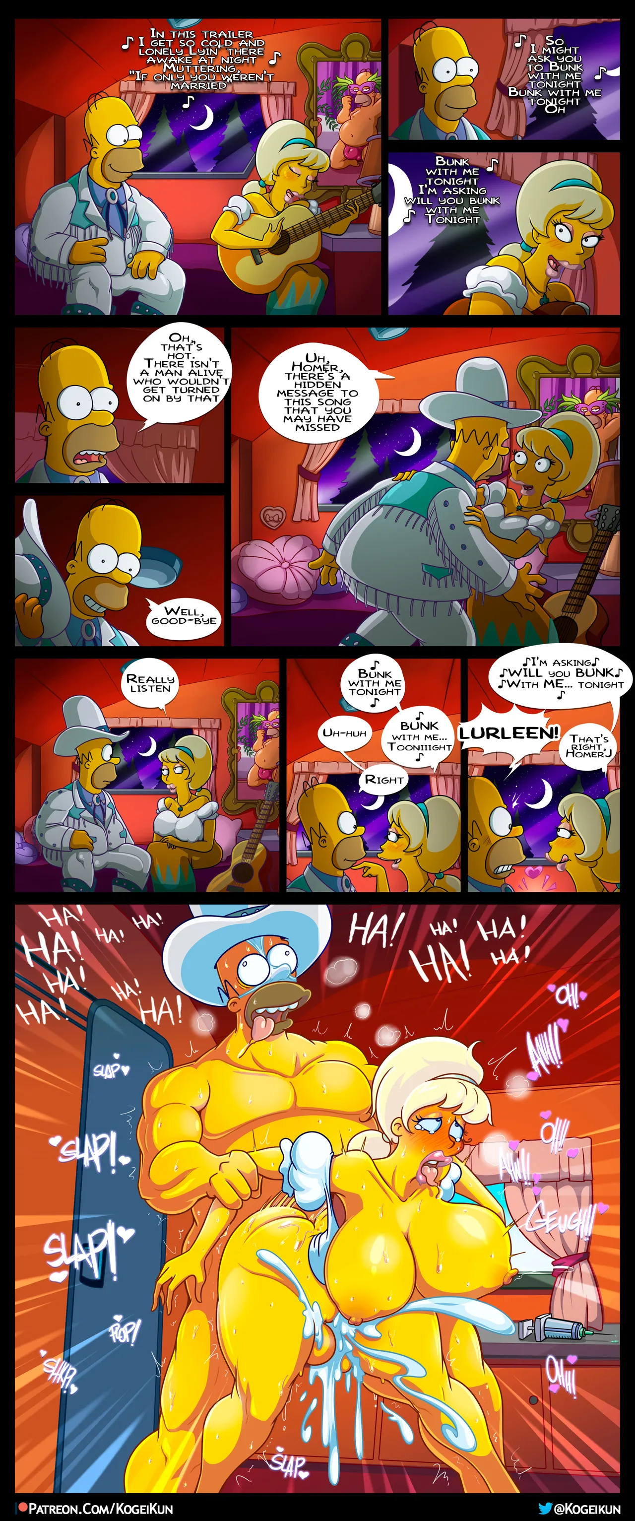 Homer and his Flames porn comic picture 2