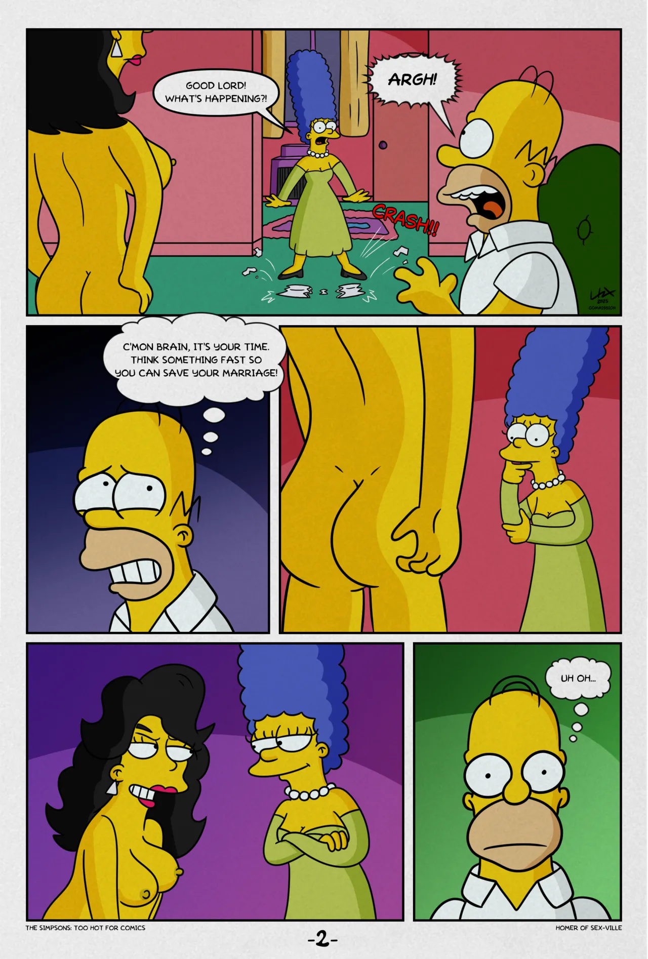 Homer of Sex-ville porn comic picture 2