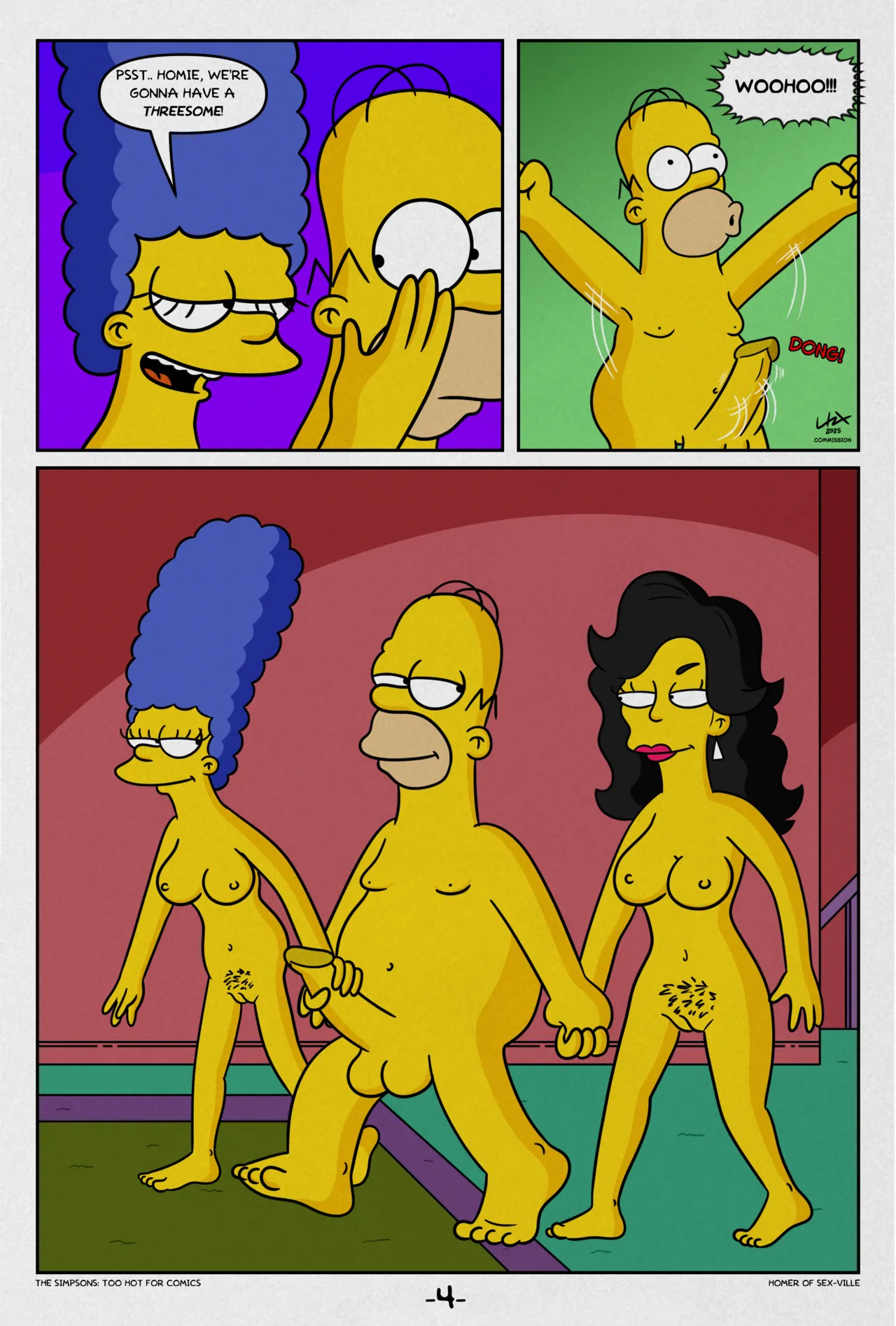 Homer of Sex-ville porn comic picture 4