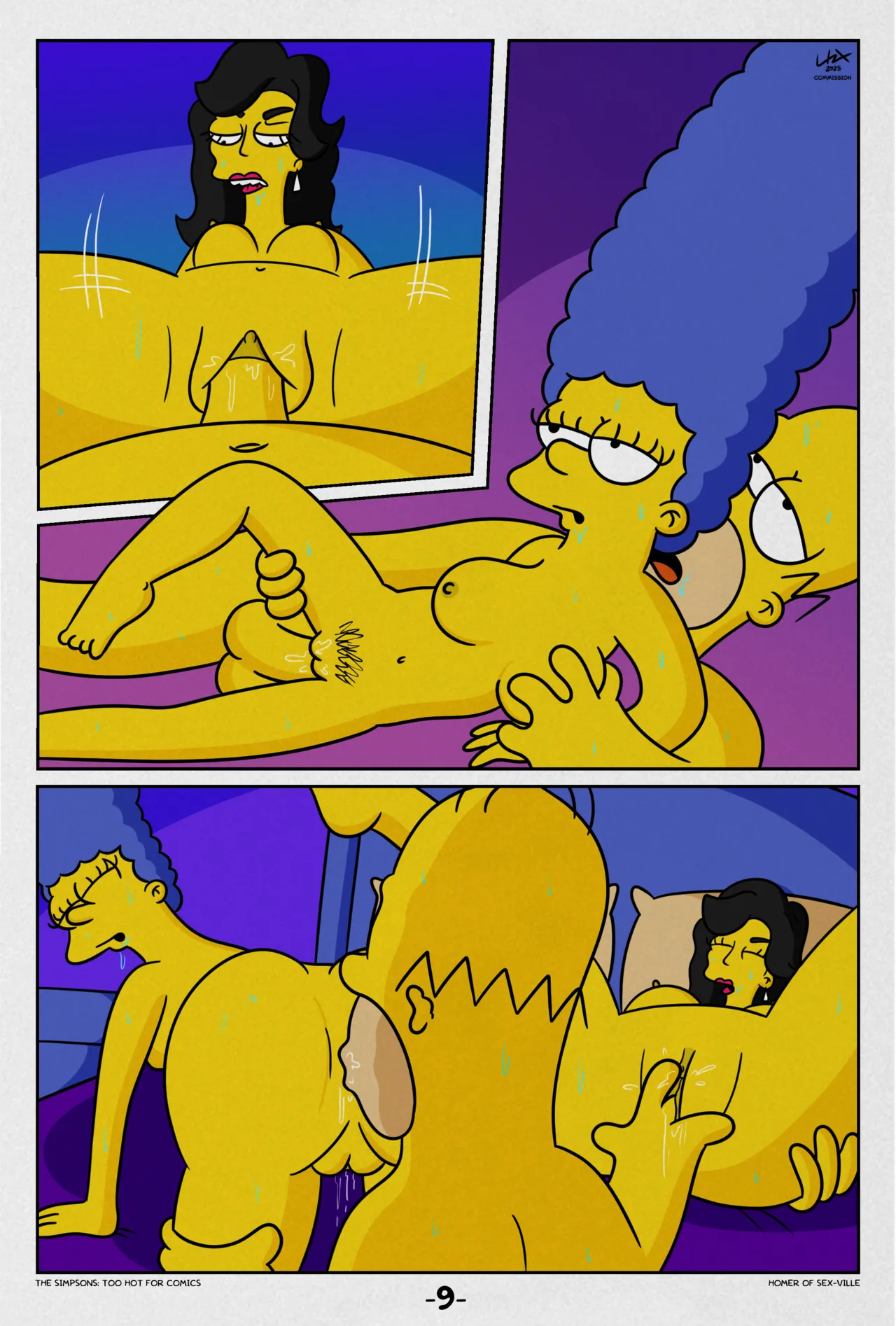 Homer of Sex-ville porn comic picture 9
