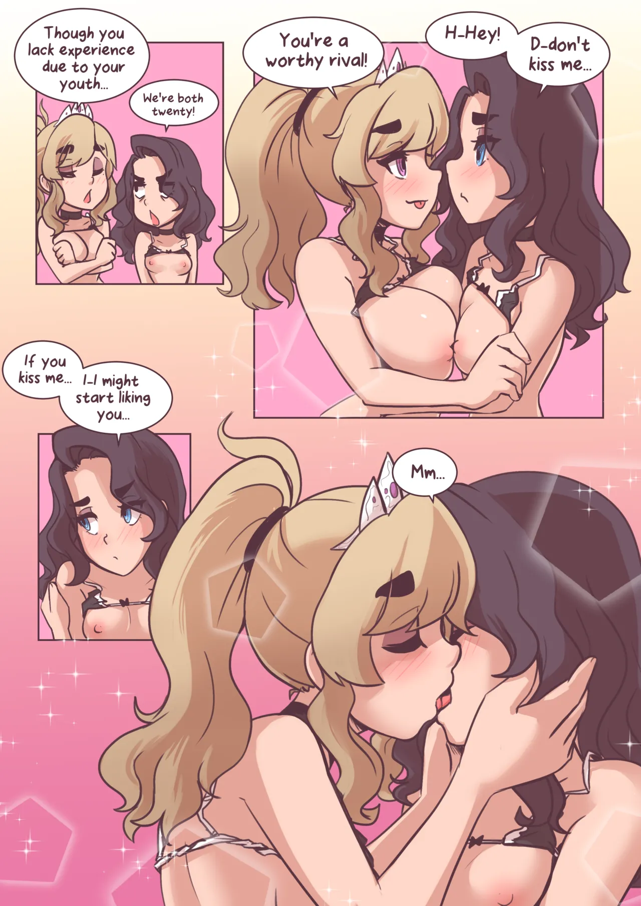 Honey Almond vs Calisson porn comic picture 22