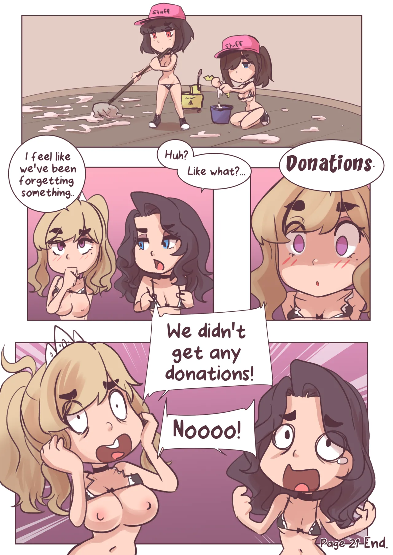 Honey Almond vs Calisson porn comic picture 23