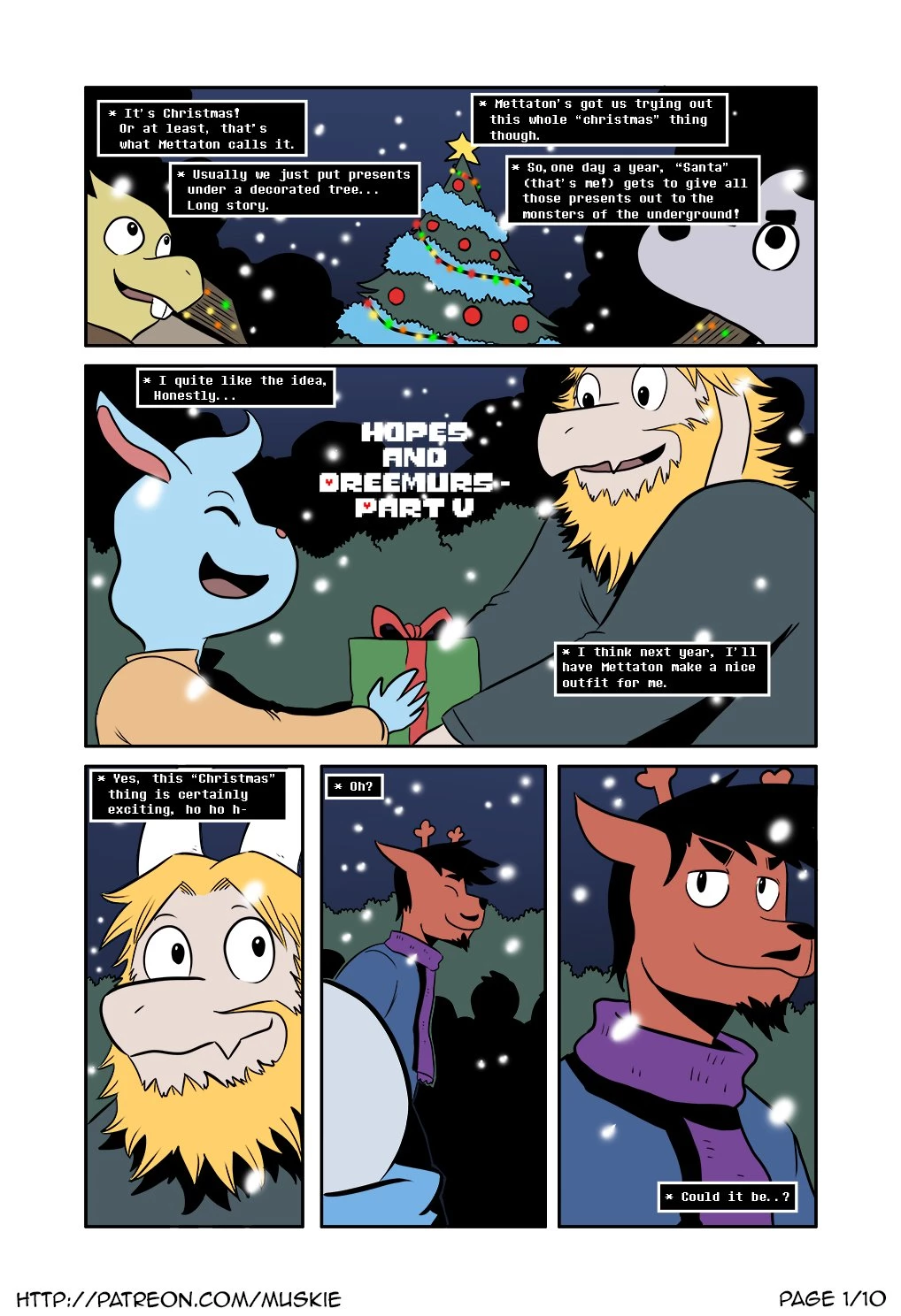 Hopes And Dreemurrs 4 porn comic picture 1