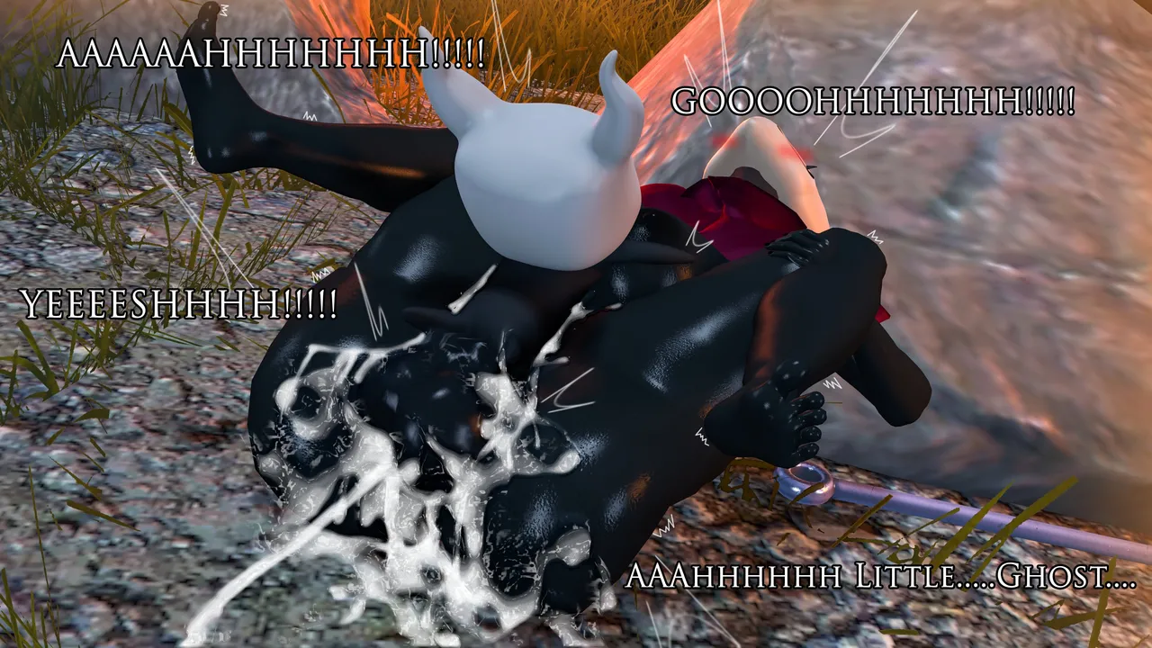 Hornet x Little Ghost porn comic picture 10