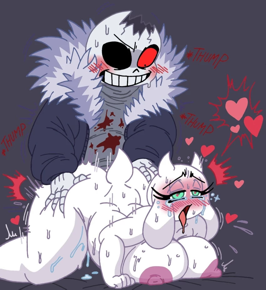 Horrortale porn comic picture 7