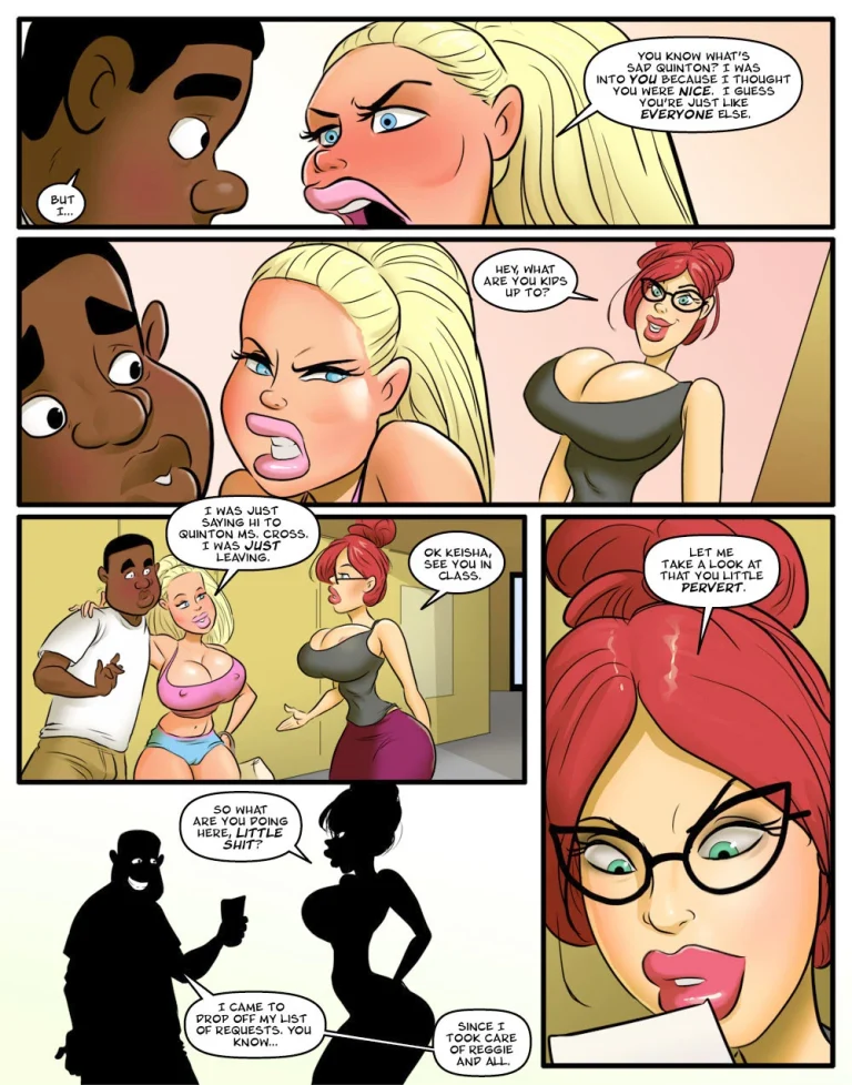Hot For Mrs. Cross 3 porn comic picture 20