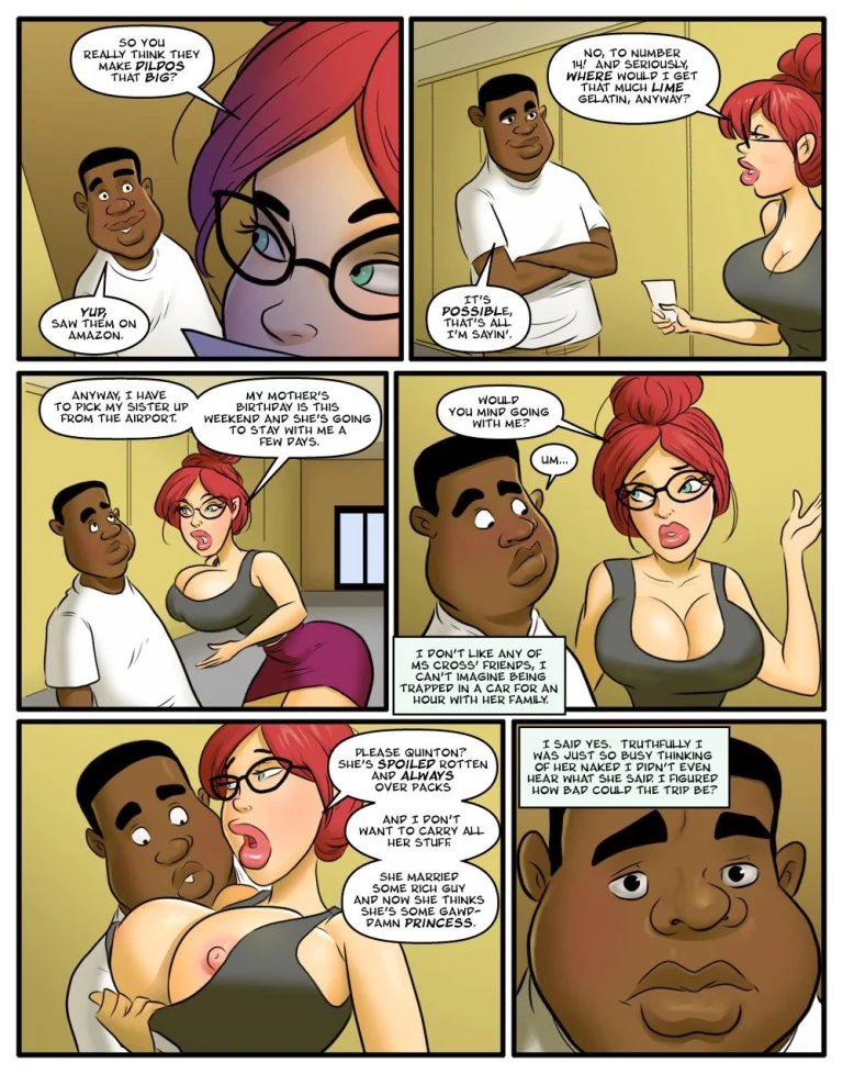 Hot For Mrs. Cross 3 porn comic picture 21