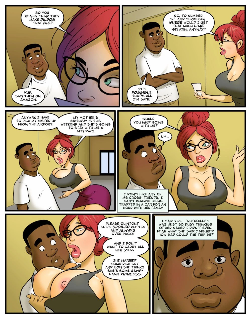 Hot For Mrs. Cross 3 porn comic picture 21
