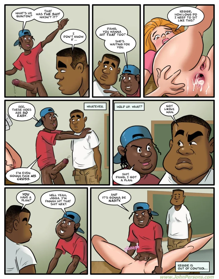 Hot For Mrs. Cross 3 porn comic picture 6