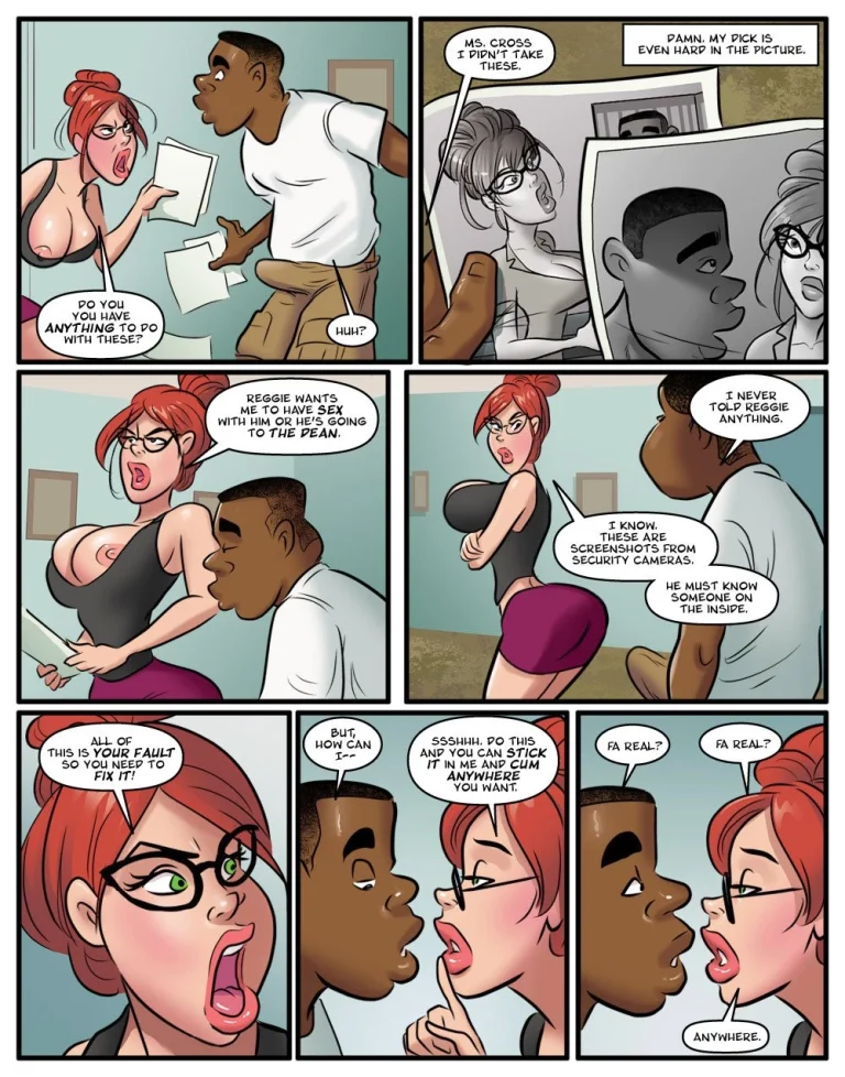 Hot For Mrs. Cross 3 porn comic picture 8