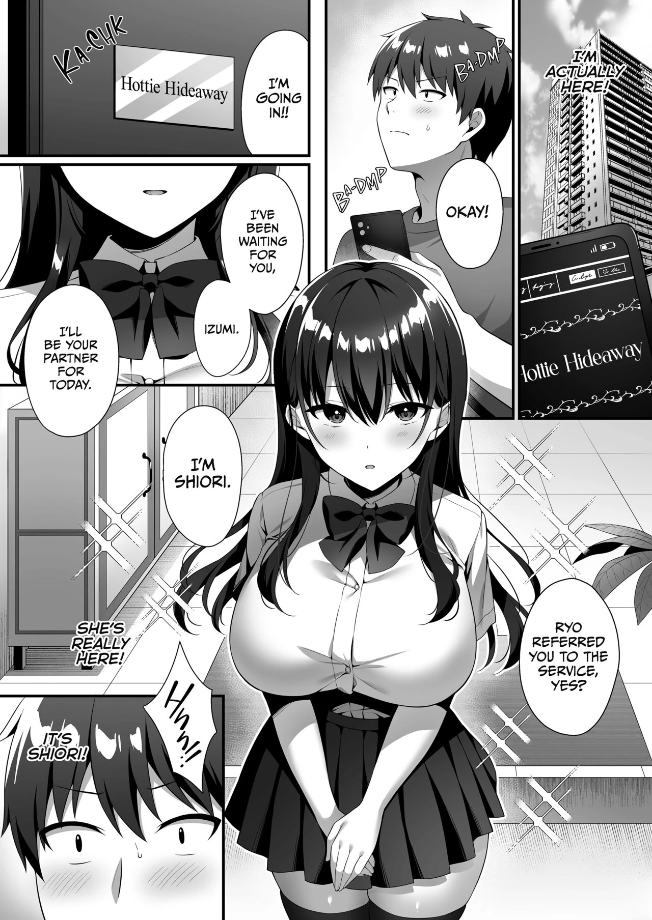 Hottie Hideaway porn comic picture 2