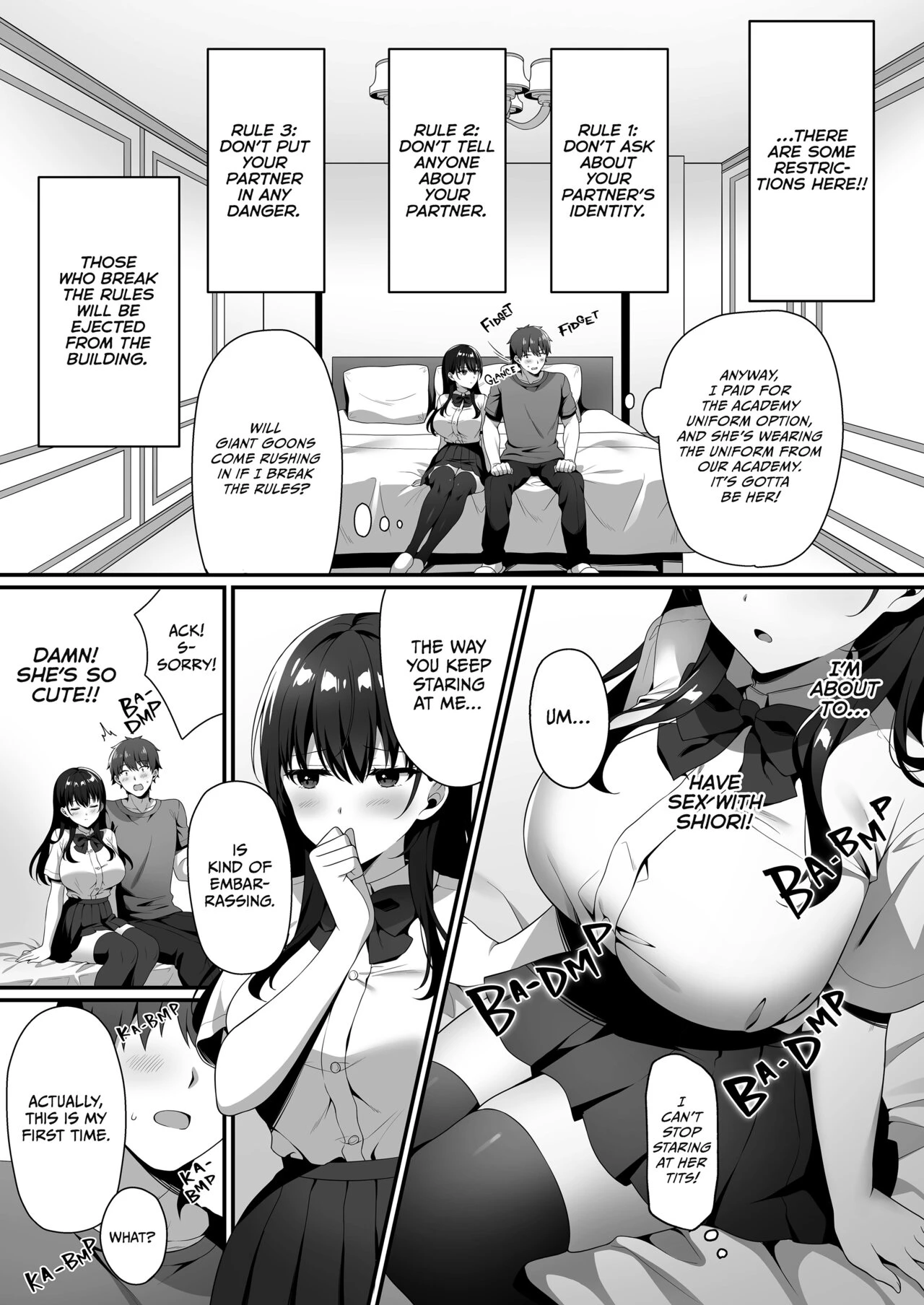 Hottie Hideaway porn comic picture 6