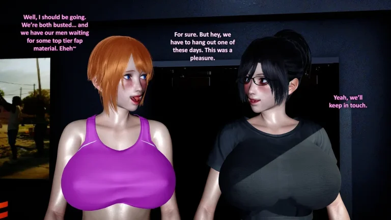 HOTWIFE MATCH AT THE GYM porn comic picture 102