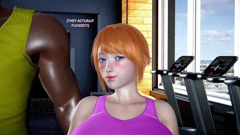 HOTWIFE MATCH AT THE GYM porn comic picture 50