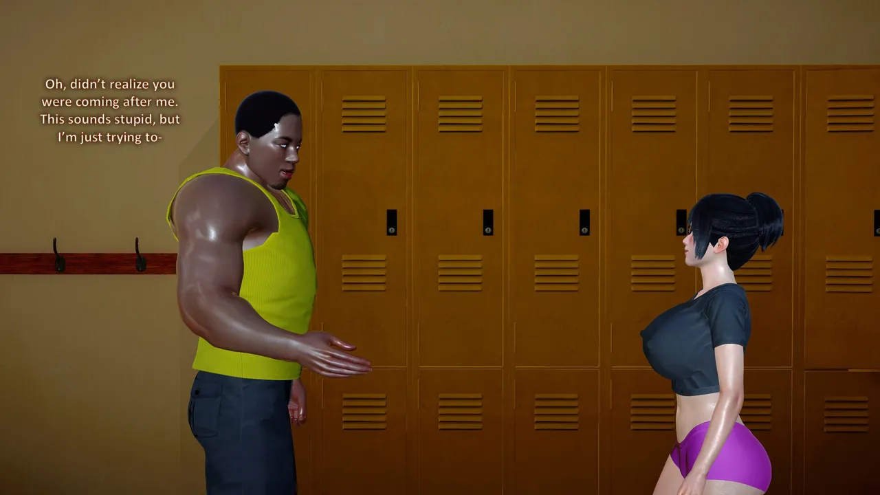 HOTWIFE MATCH AT THE GYM porn comic picture 57