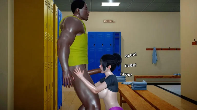HOTWIFE MATCH AT THE GYM porn comic picture 60