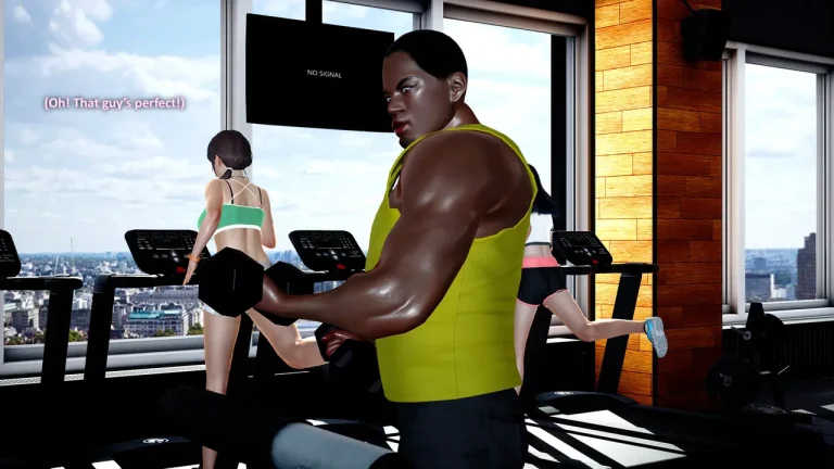 HOTWIFE MATCH AT THE GYM porn comic picture 8