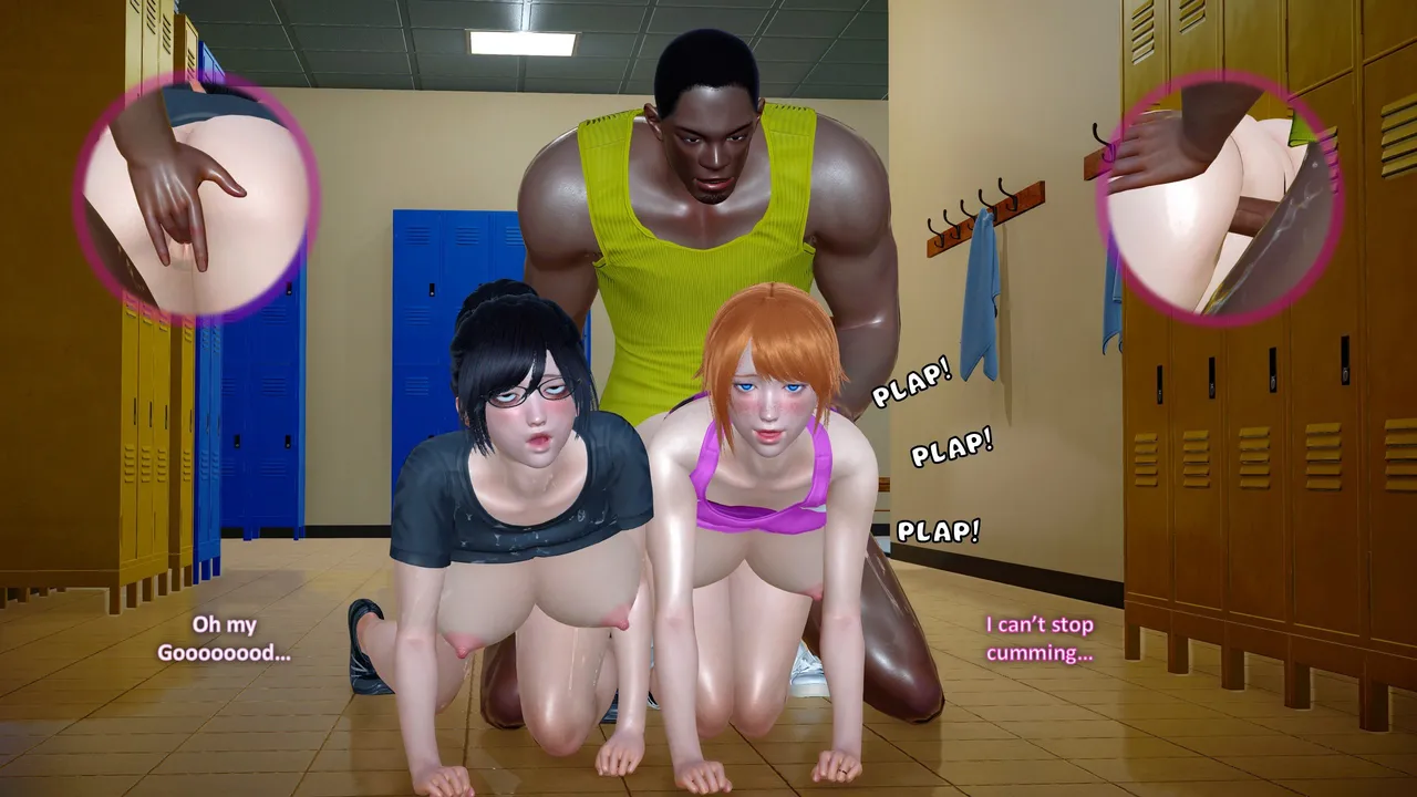 HOTWIFE MATCH AT THE GYM porn comic picture 91