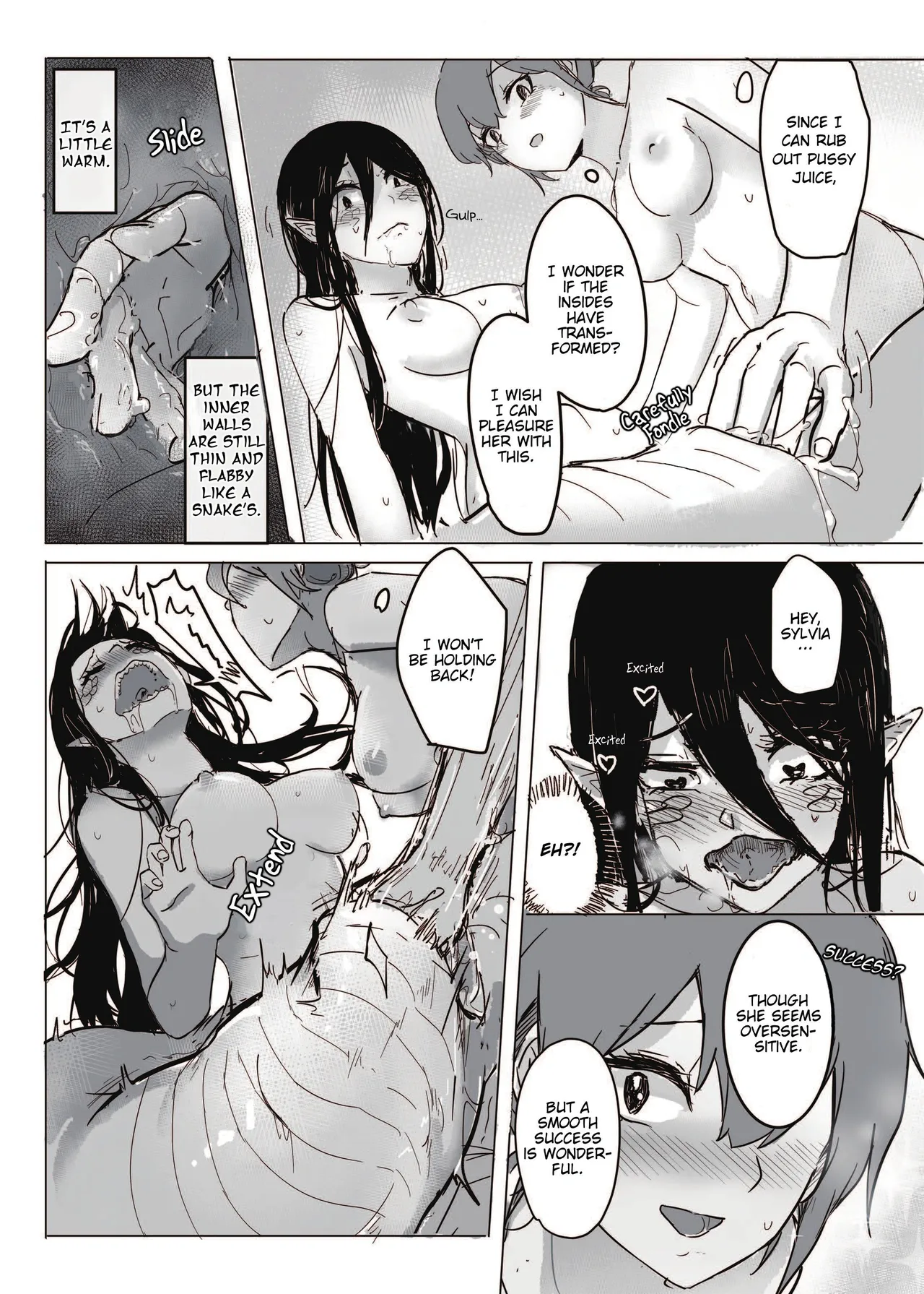 How to SEX with Snake Girl porn comic picture 22