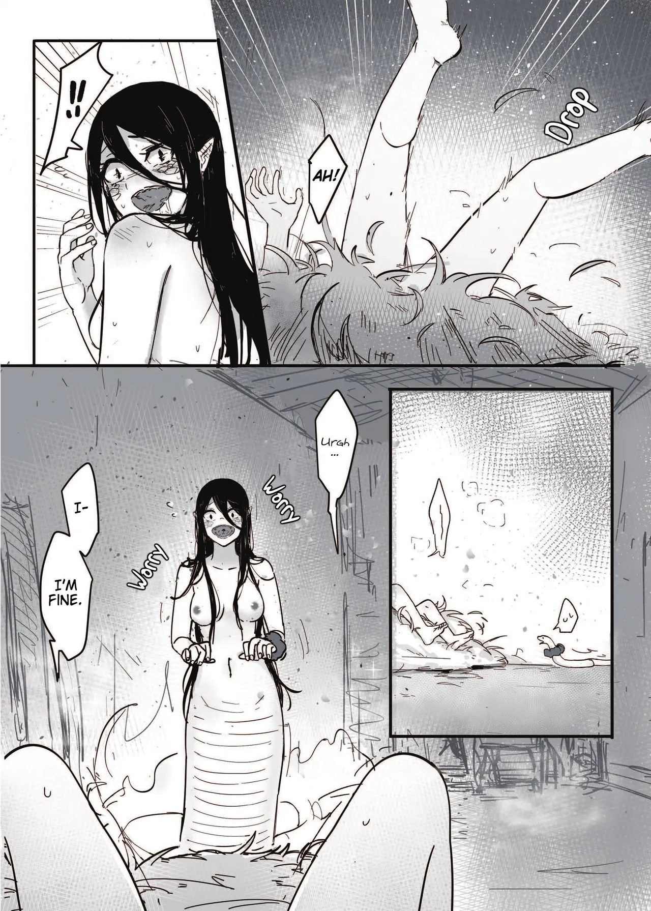 How to SEX with Snake Girl porn comic picture 28