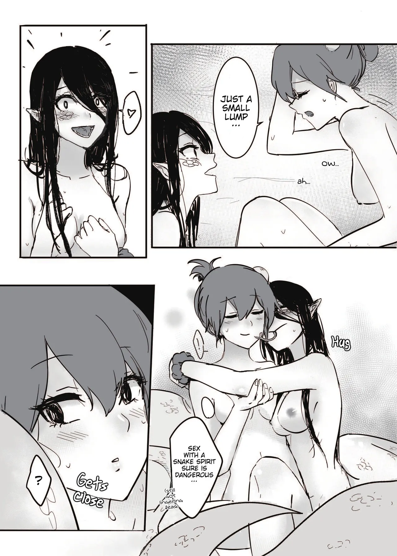 How to SEX with Snake Girl porn comic picture 29