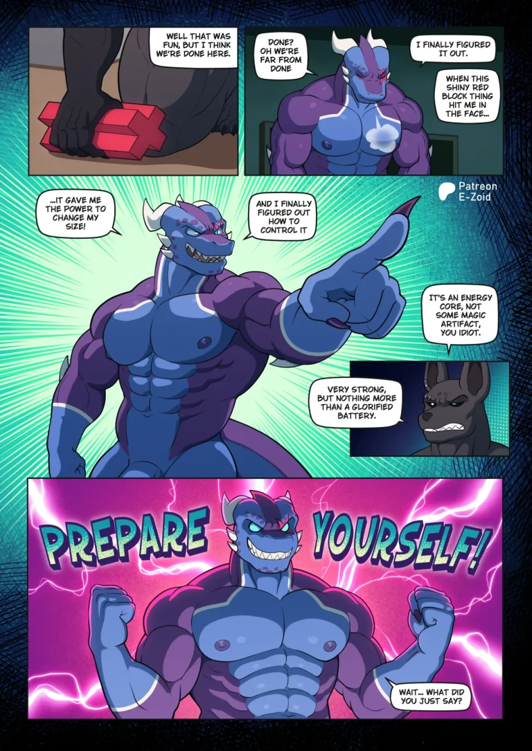 Huge Trouble porn comic picture 19