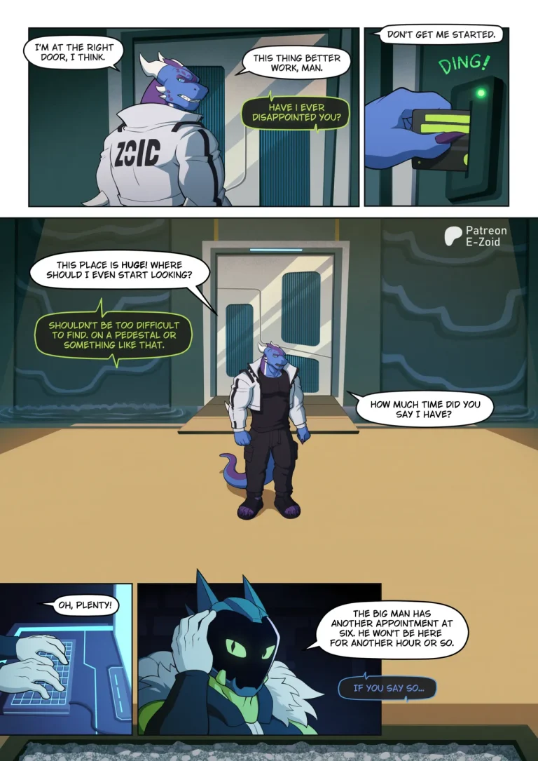 Huge Trouble porn comic picture 2
