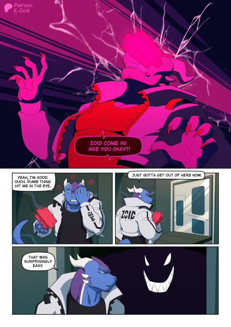 Huge Trouble porn comic picture 6