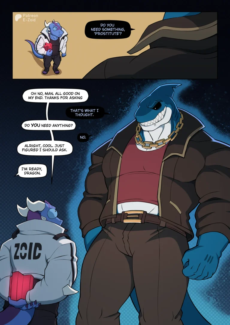 Huge Trouble porn comic picture 7