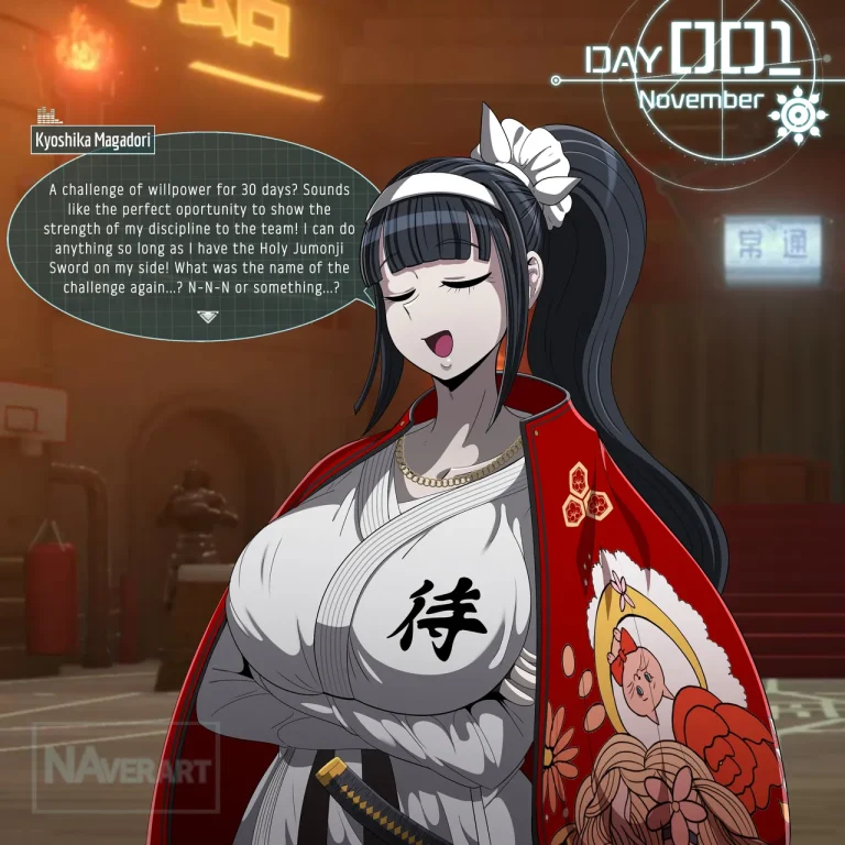 Hundred Line Last Defense Academy- Kyoshika's No Nut November porn comic picture 1