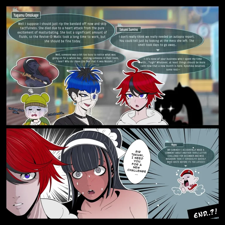 Hundred Line Last Defense Academy- Kyoshika's No Nut November porn comic picture 11