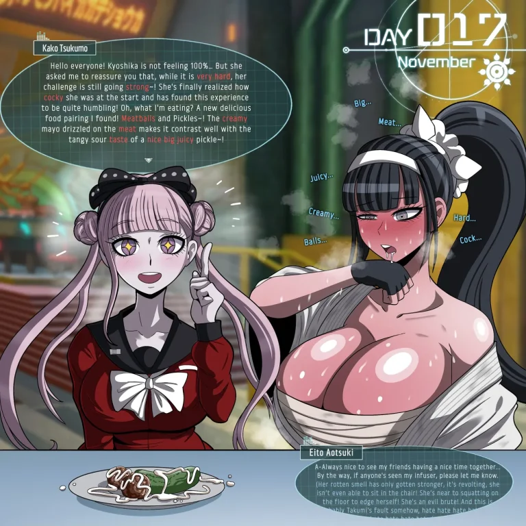Hundred Line Last Defense Academy- Kyoshika's No Nut November porn comic picture 5
