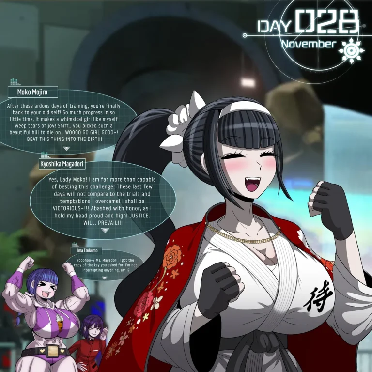 Hundred Line Last Defense Academy- Kyoshika's No Nut November porn comic picture 8