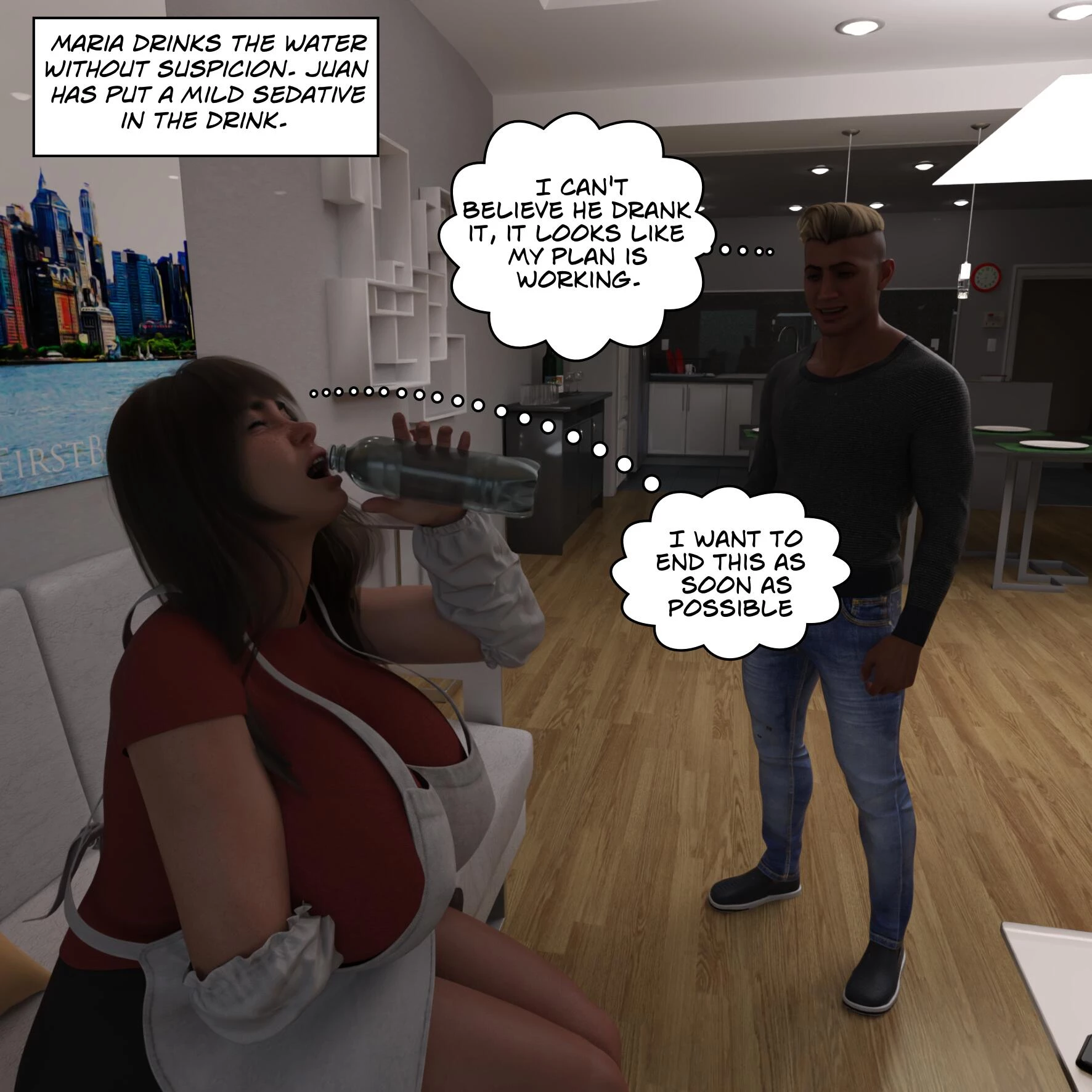 Hypnotic seduction Chapter 01 porn comic picture 10