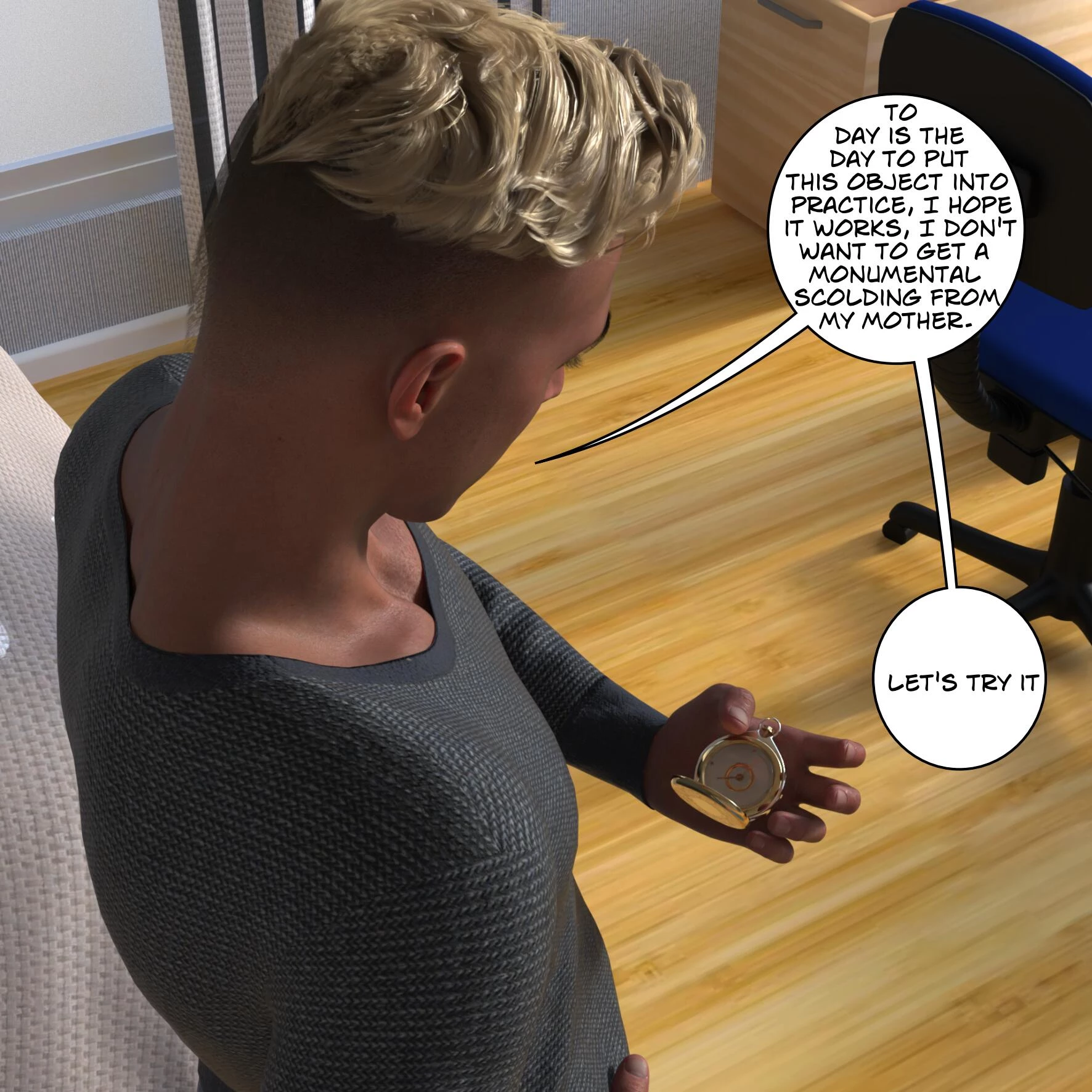 Hypnotic seduction Chapter 01 porn comic picture 4