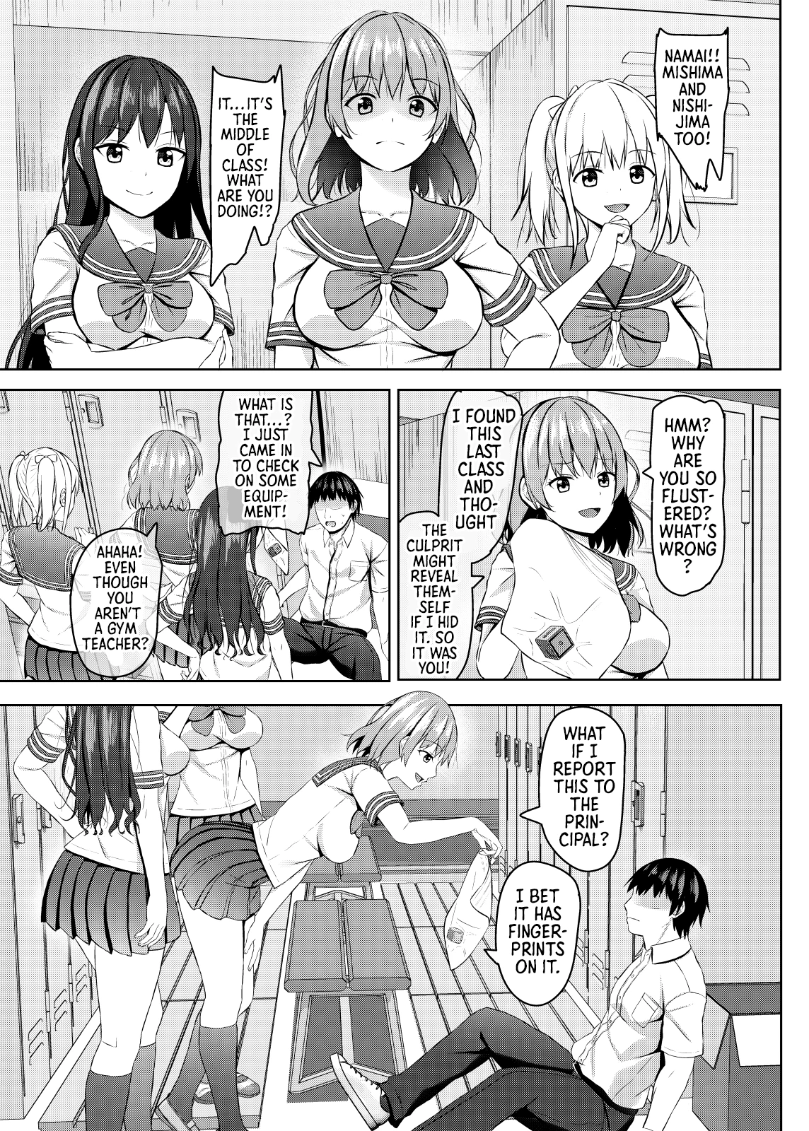 Hypnotizing a Cheeky Student from an All Girls School! | Namaiki na jk Kou no Seito ni Saimin o! porn comic picture 10