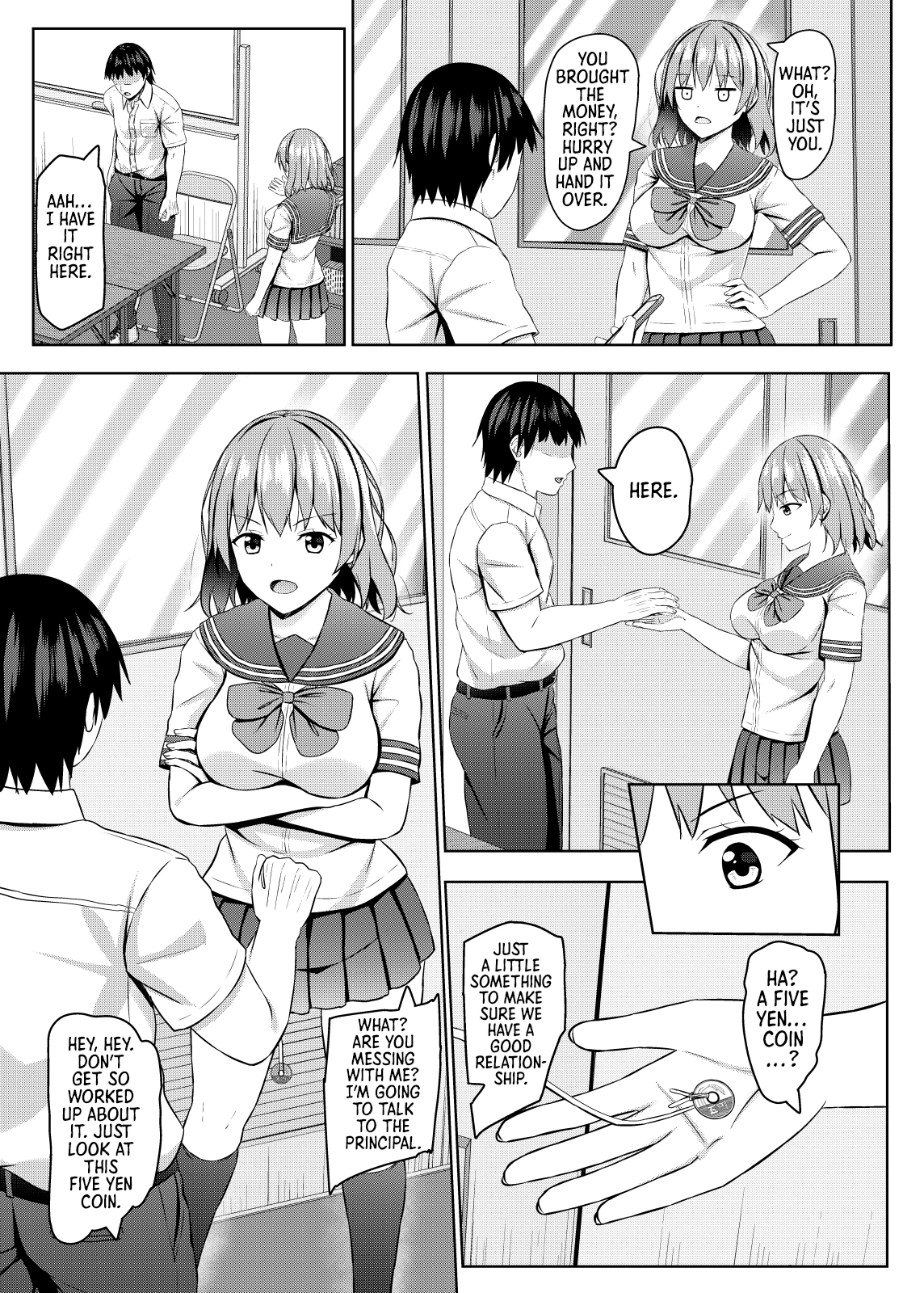 Hypnotizing a Cheeky Student from an All Girls School! | Namaiki na jk Kou no Seito ni Saimin o! porn comic picture 14