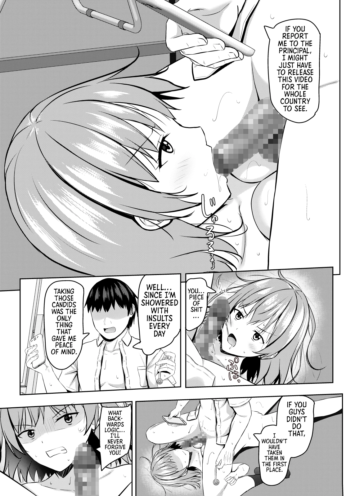 Hypnotizing a Cheeky Student from an All Girls School! | Namaiki na jk Kou no Seito ni Saimin o! porn comic picture 36