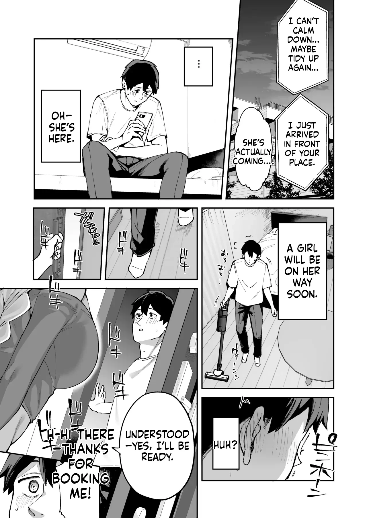 I called an escort service, but her sister showed up instead. | DeliHeal Yondara Kanojo no Imouto ga Yattekita porn comic picture 2