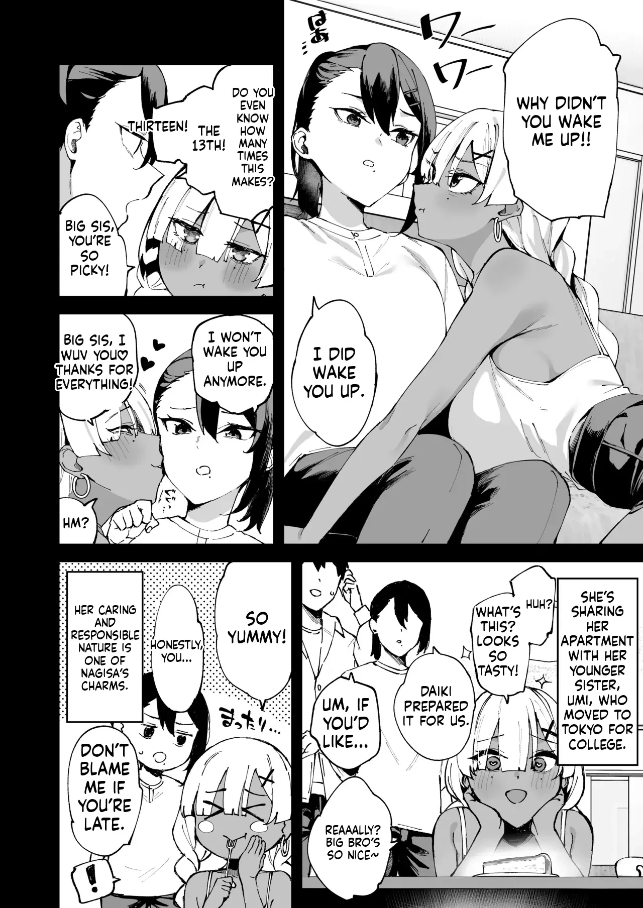 I called an escort service, but her sister showed up instead. | DeliHeal Yondara Kanojo no Imouto ga Yattekita porn comic picture 7