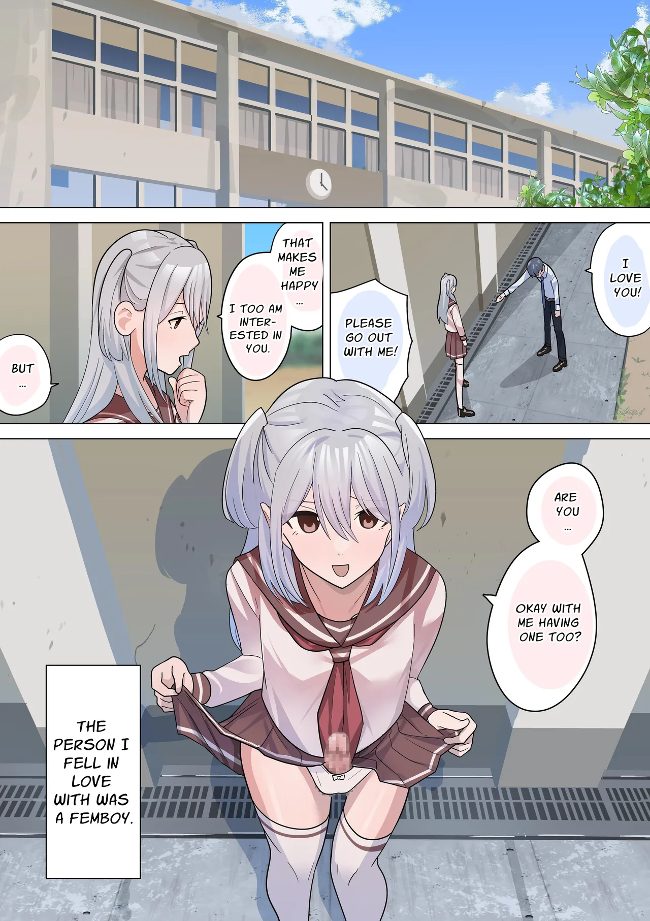 I Can Suck YOUR Dick | Kimi no Chinpo nara Shabureru porn comic picture 2