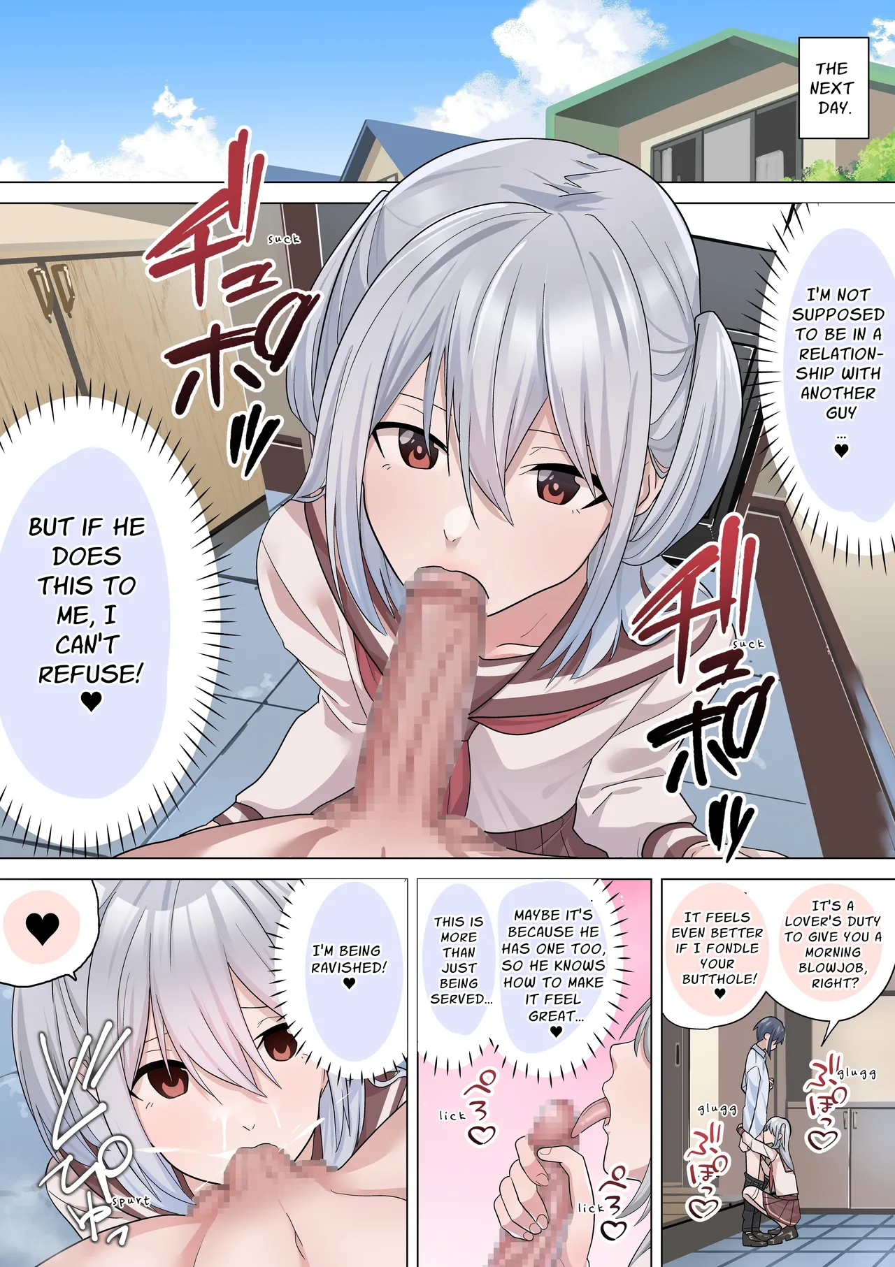 I Can Suck YOUR Dick | Kimi no Chinpo nara Shabureru porn comic picture 4