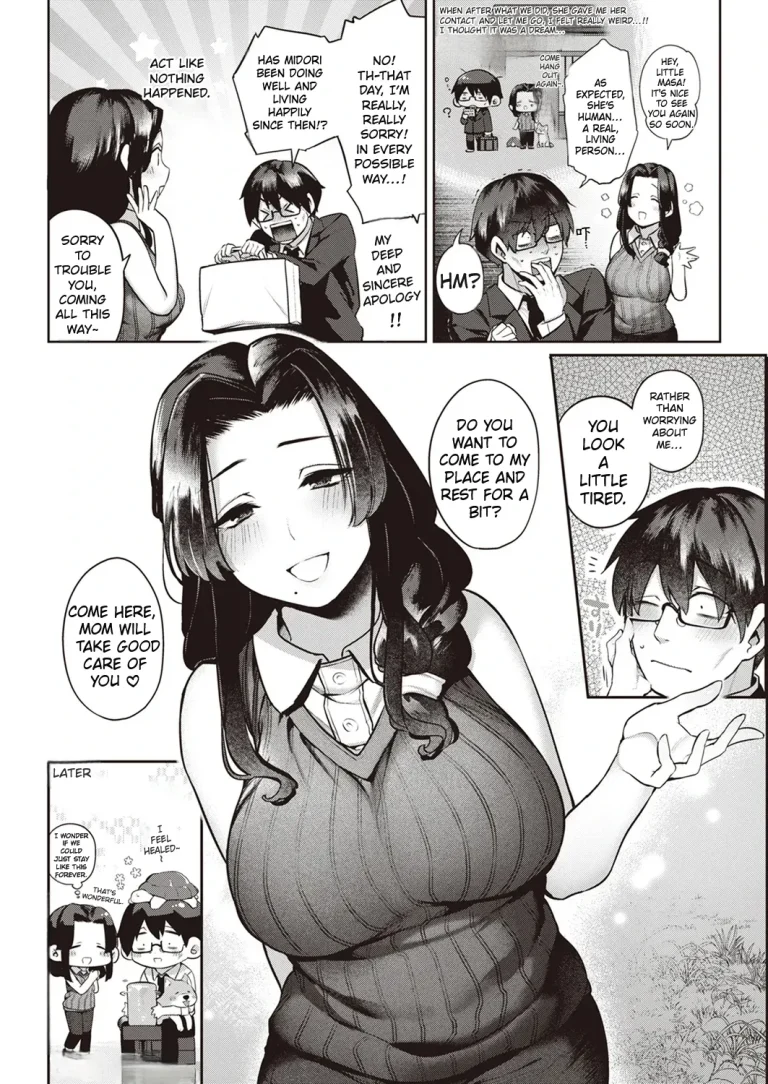 I Fell Asleep on the Train and Met a Goddess | Saiou ga Mama porn comic picture 25