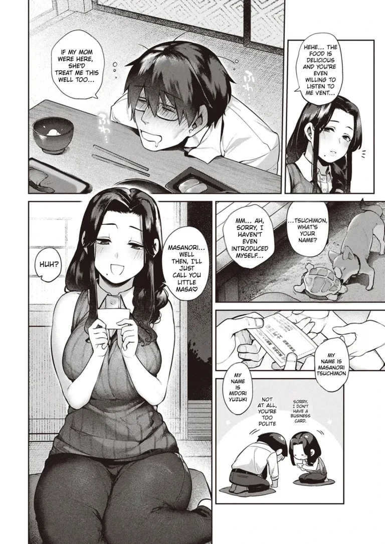 I Fell Asleep on the Train and Met a Goddess | Saiou ga Mama porn comic picture 5
