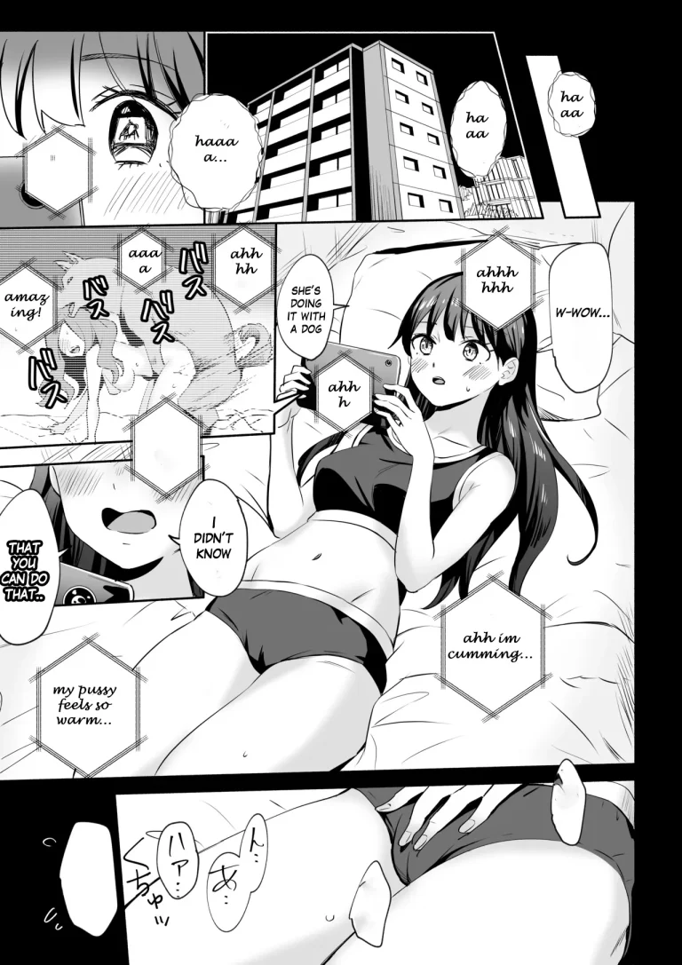 I got NTR'd by a dog | Inu ni NTRrechimatta porn comic picture 1