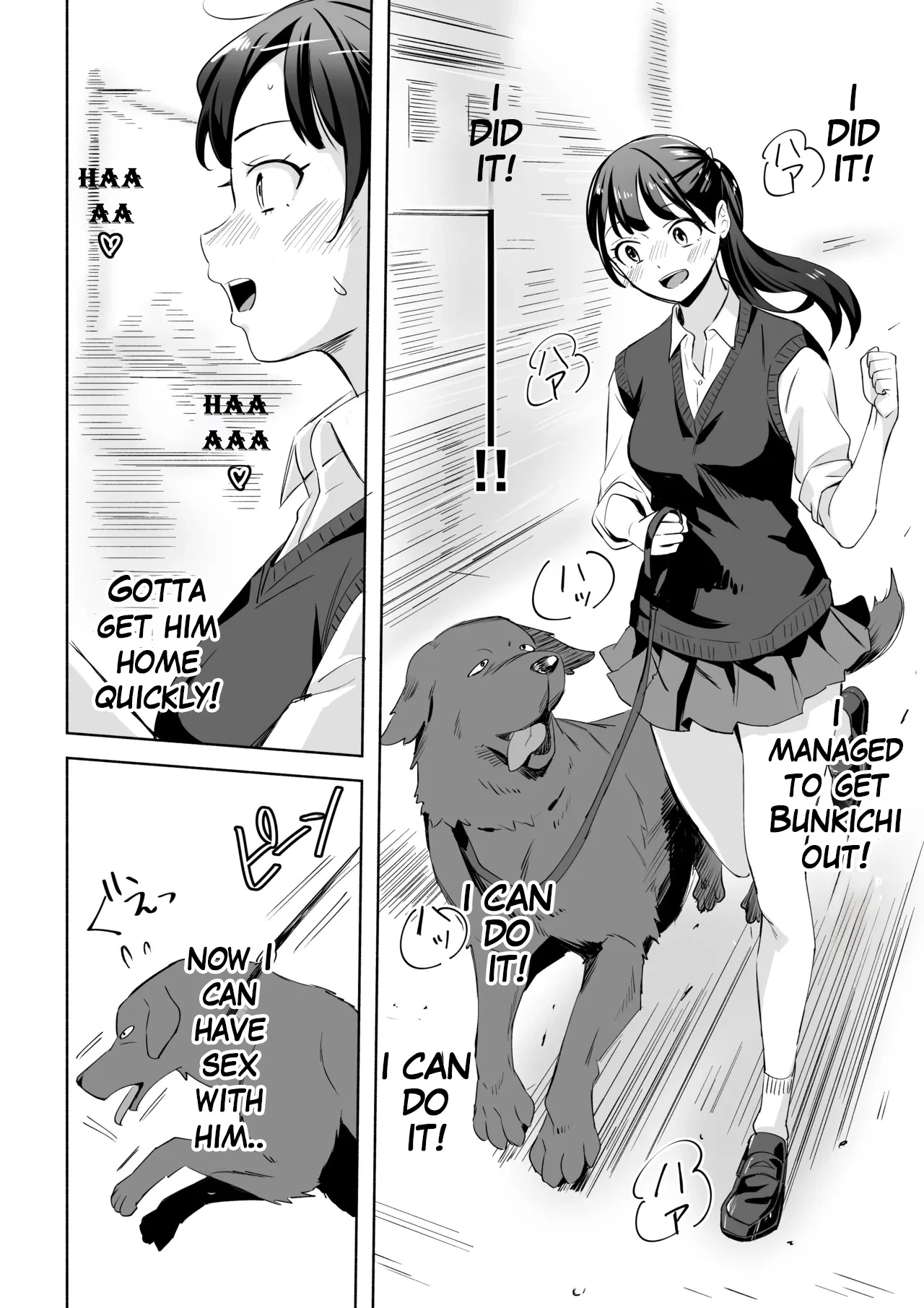 I got NTR'd by a dog | Inu ni NTRrechimatta porn comic picture 10