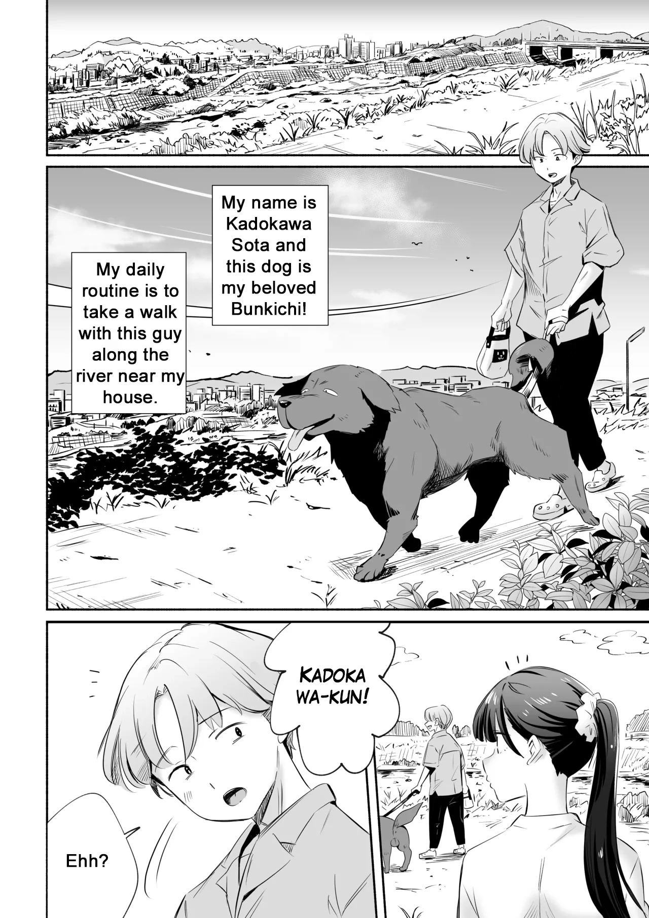 I got NTR'd by a dog | Inu ni NTRrechimatta porn comic picture 2
