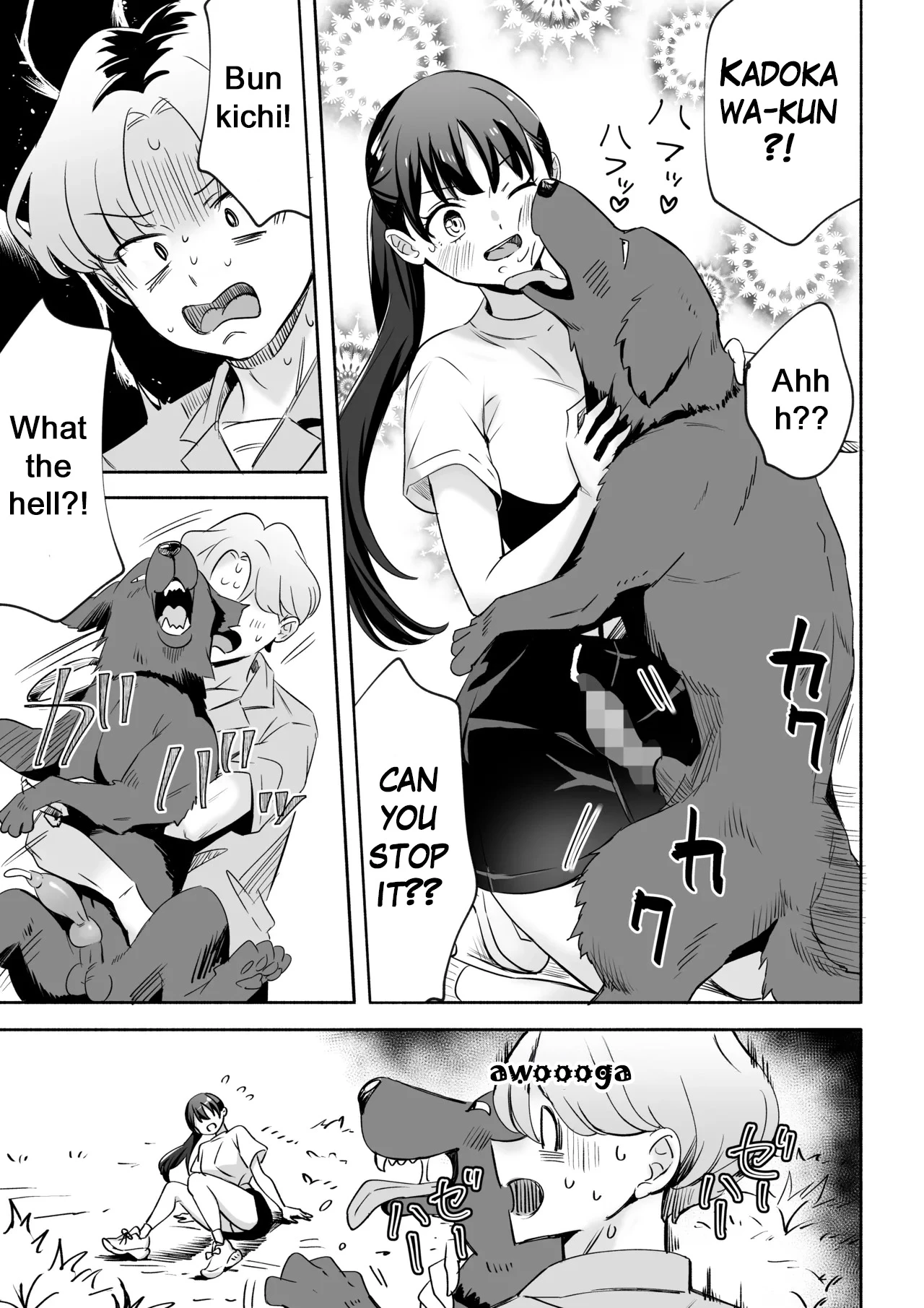 I got NTR'd by a dog | Inu ni NTRrechimatta porn comic picture 5