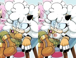 I just love sheep woman Sonic porn comic picture 1
